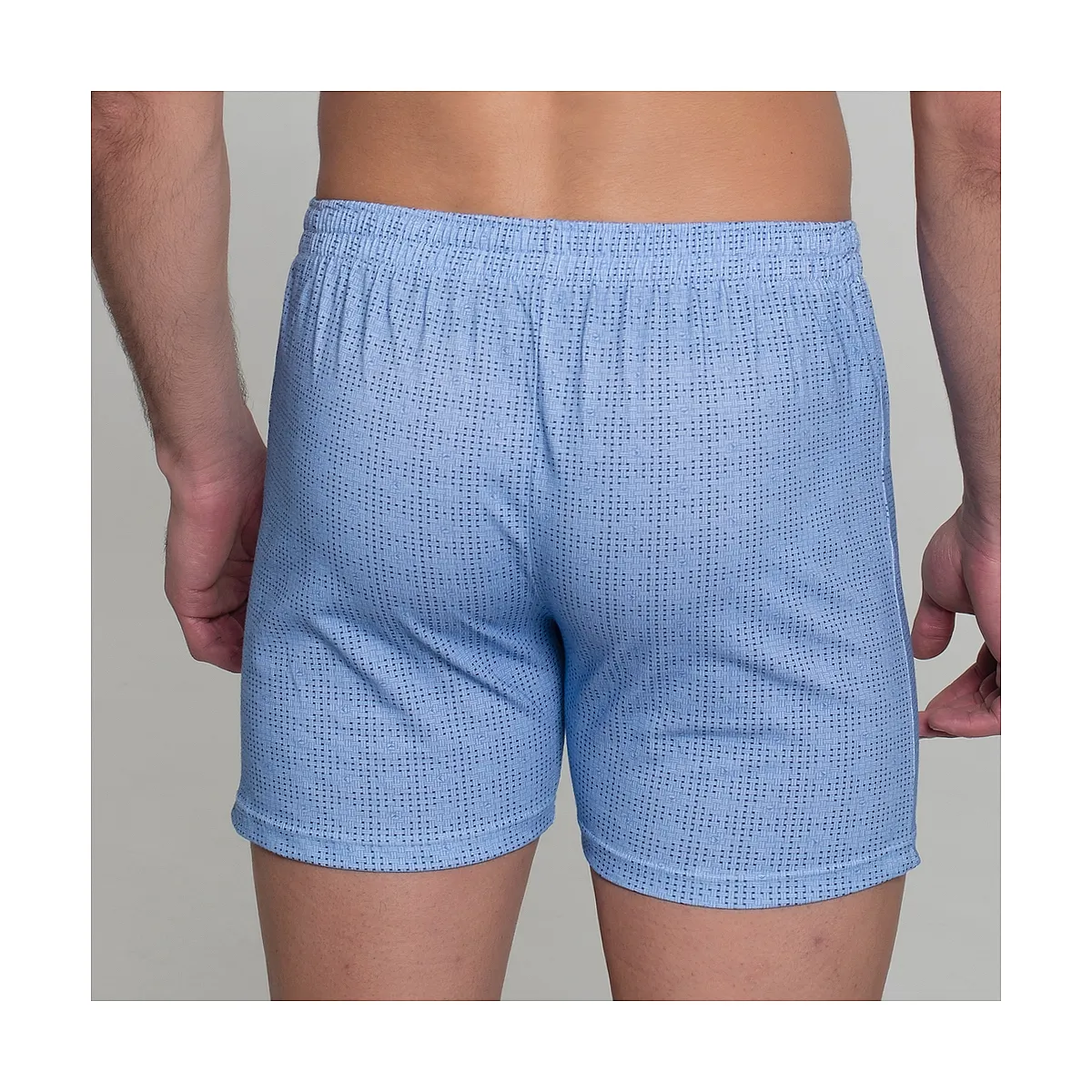 411 PACK 2 BLUE PRINTED BOXERS