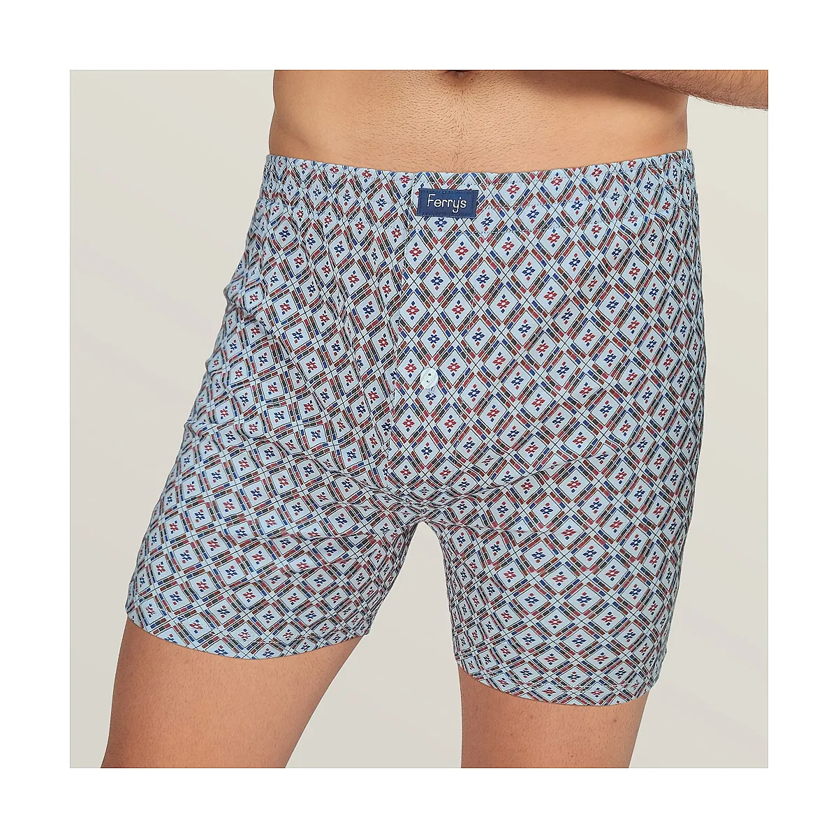 439 PACK 2 DIAMONDS PRINTED BOXERS