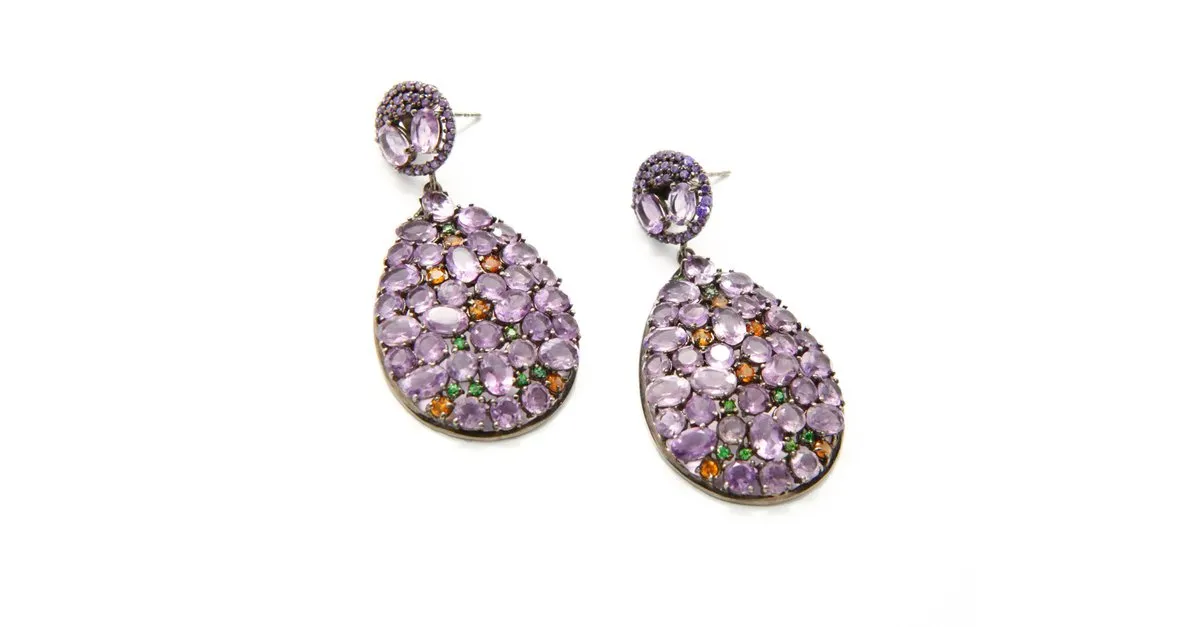 Autre Marque MAISON DES TRESORS Pendientes Plata 