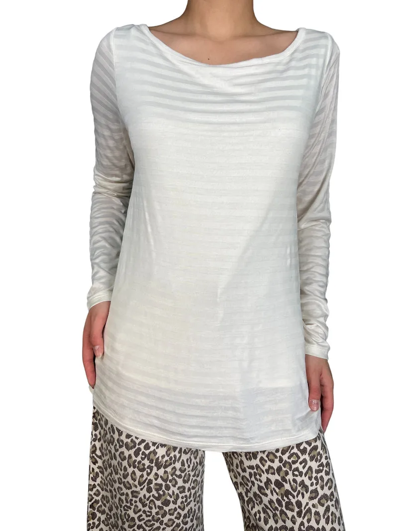 BANANA REPUBLIC Polera Rayas Viscosa