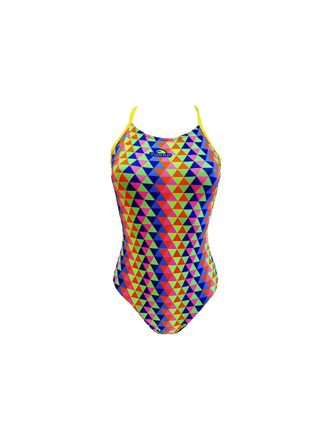 BAñADOR AMARILLO DE NATACIóN TURBO PRORACER TRIDIMENSION MUJER