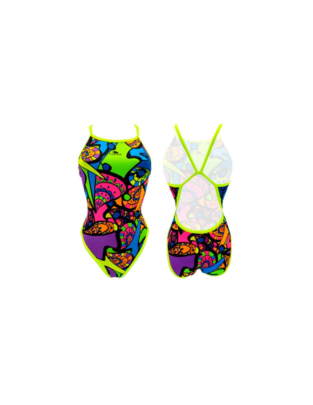 BAñADOR DE NATACIóN TURBO 'REVOLUTION' HIPPYHEY MUJER ROSA