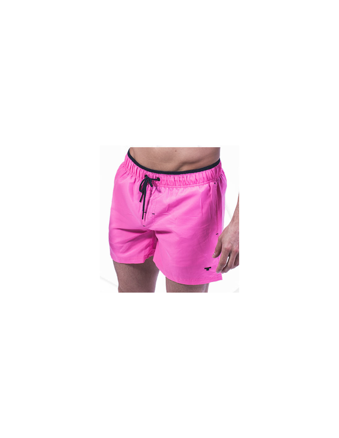 Bañador Hombre Medio Corto Rosa TotSol