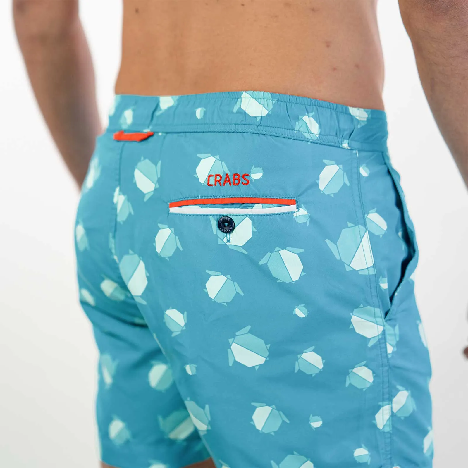 Bañador hombre verde turquesa – Turttle