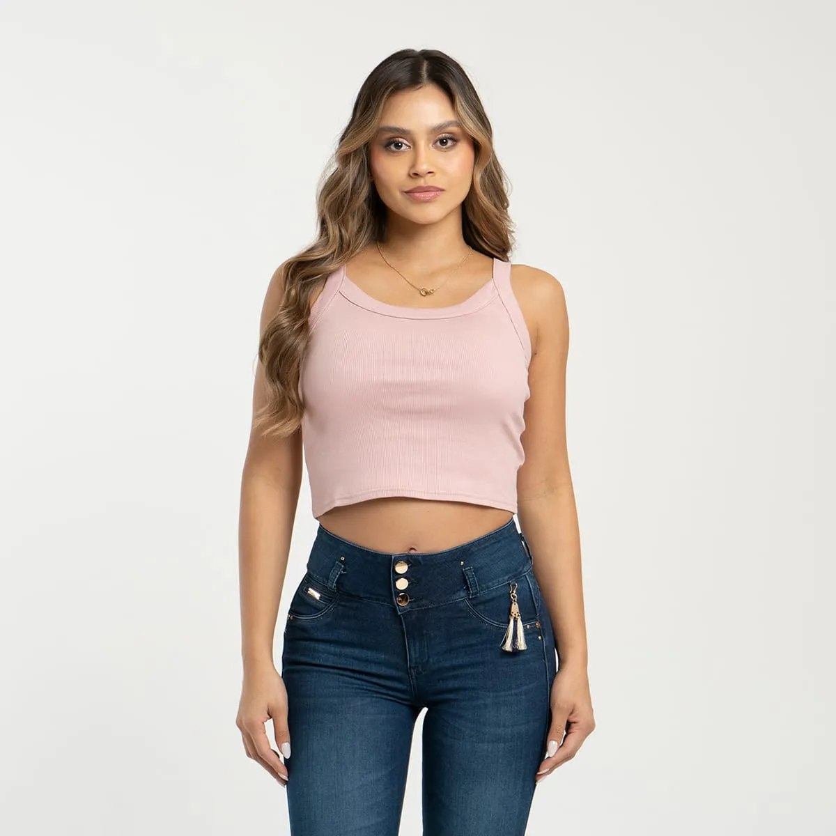 Blusa Crop Manga Sisa Bombom