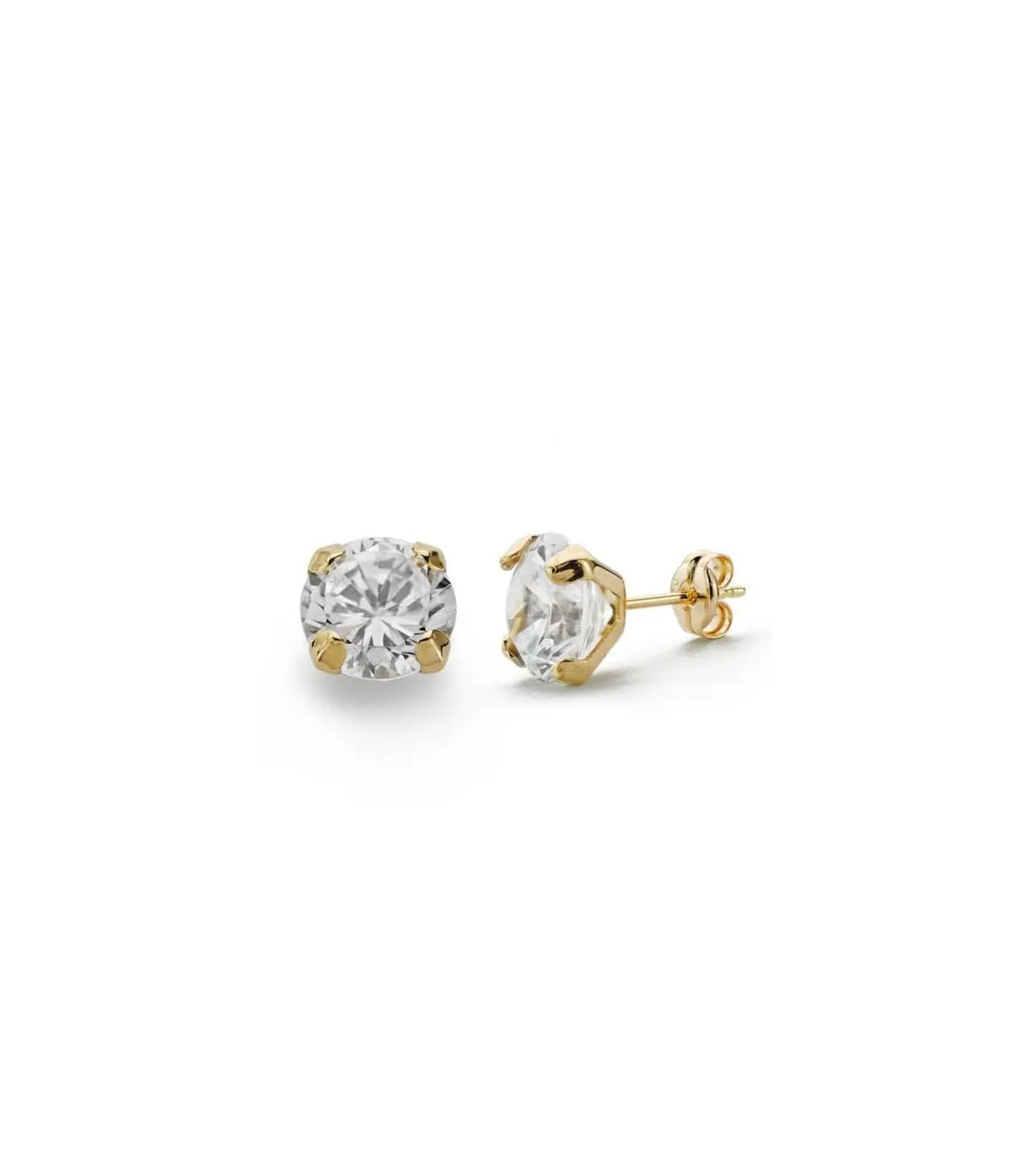 Boucles d'oreilles Battista 8 mm 18 Carats