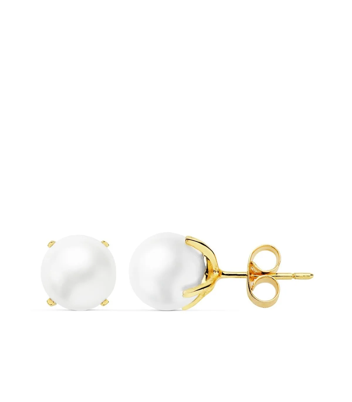 Boucles d'oreilles Kimi Or 18 K Perle de Culture 7 MM