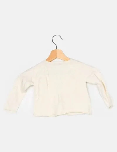 BOUT´CHOU Chaqueta de punto blanca