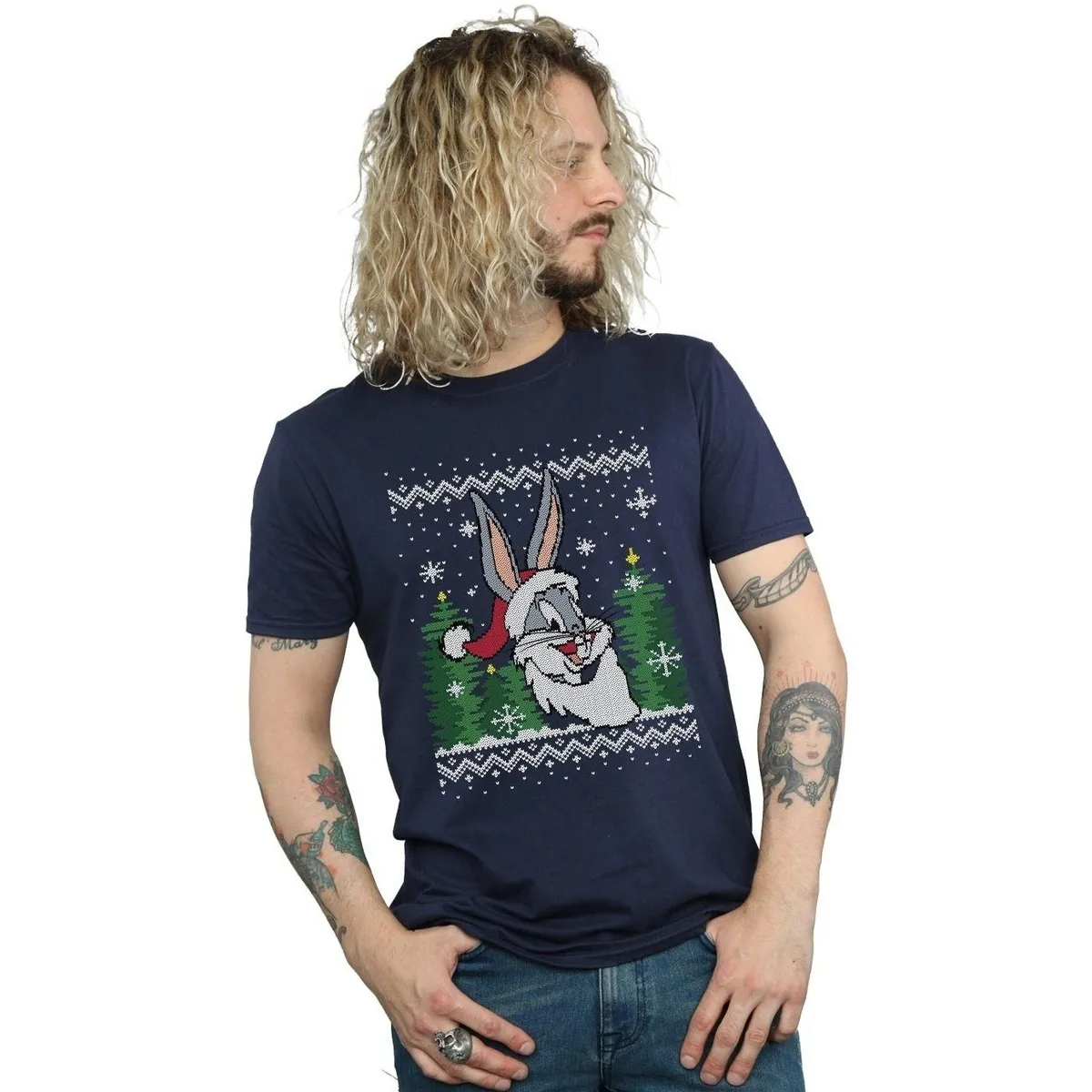 Bugs Bunny Christmas Fair Isle