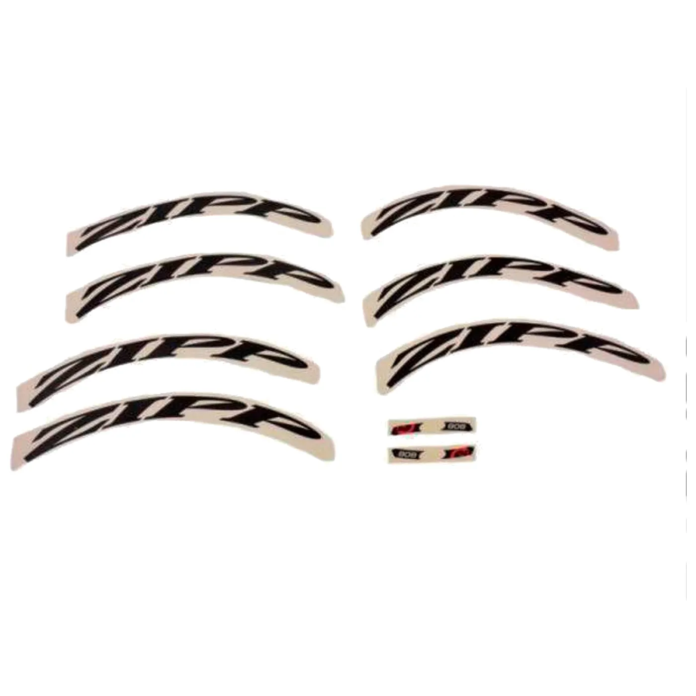 Calcomania para Rin ZIPP 808 Negro Matte para un rin 11.1918.015.003