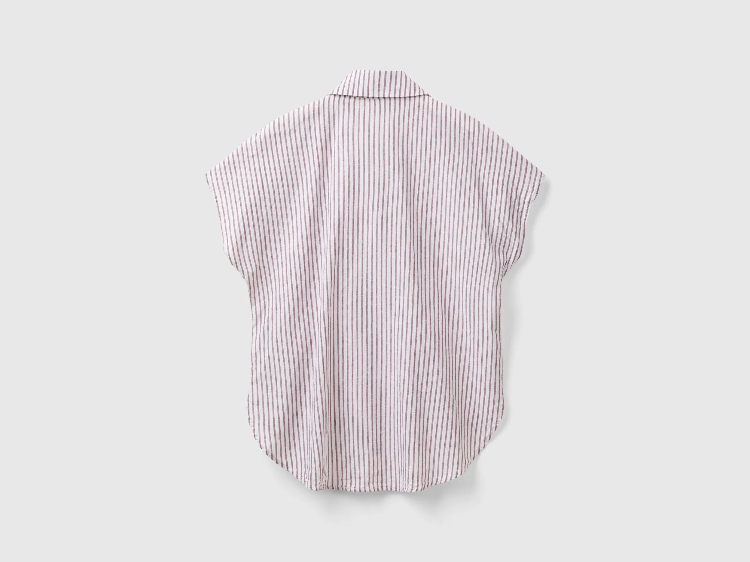 Camisa de manga corta de rayas