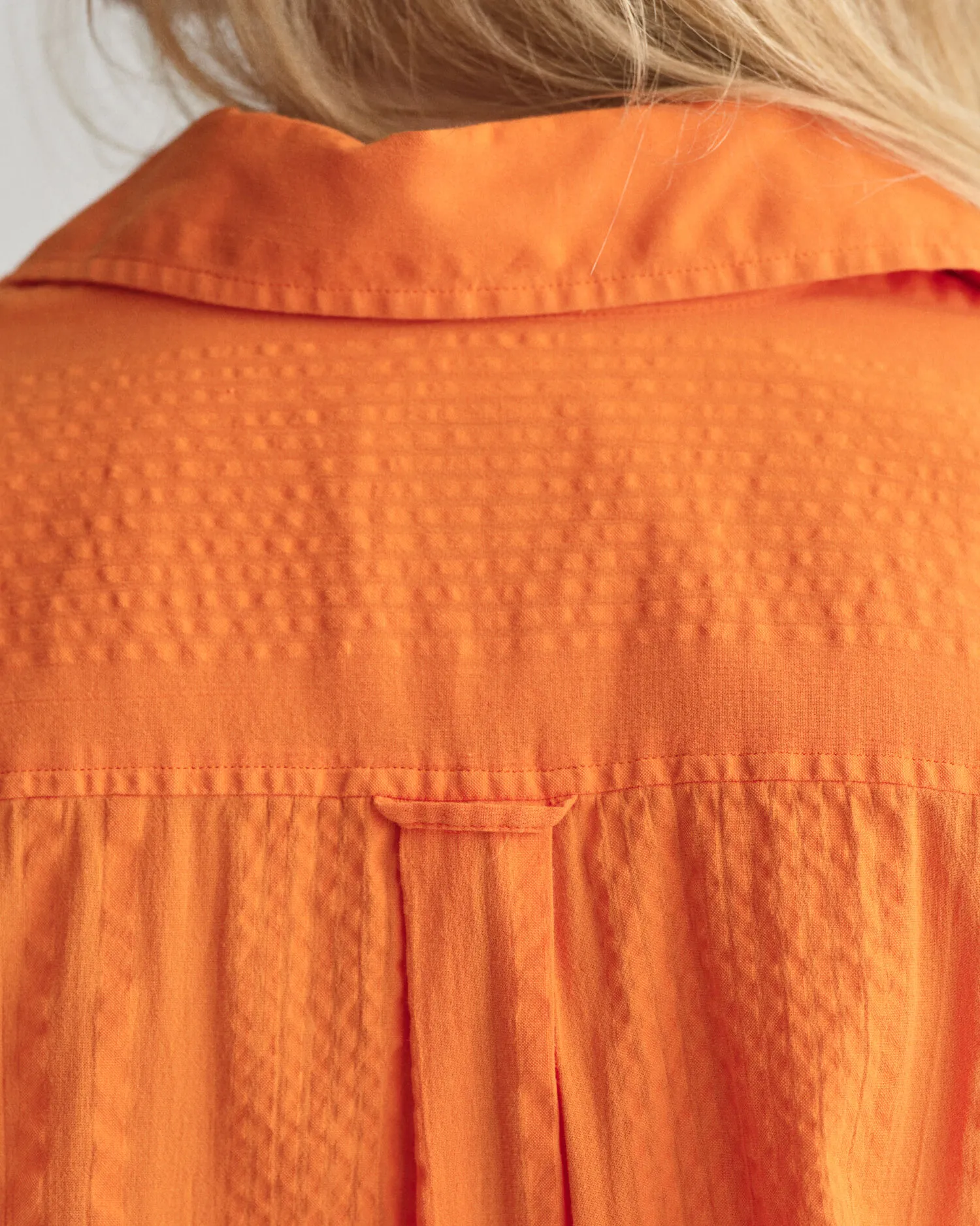 Camisa Relaxed Fit a rayas Seersucker