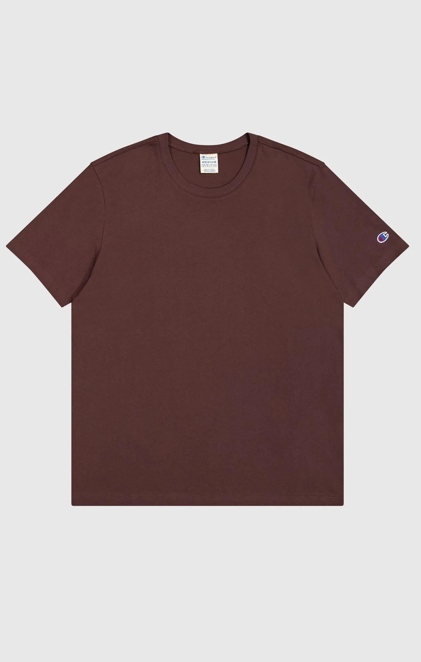 Camiseta de cuello redondo Reverse Weave