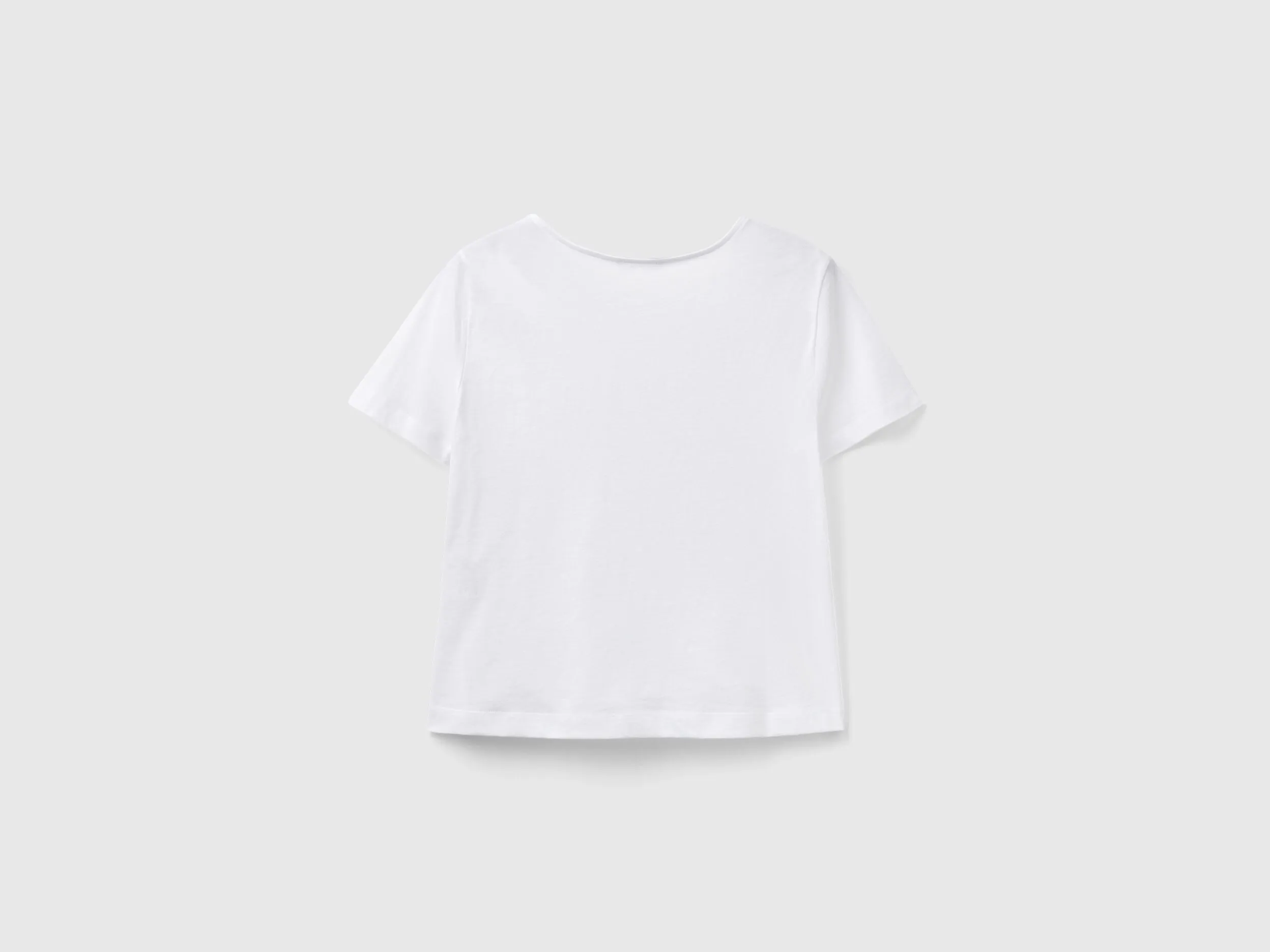 Camiseta de manga corta con abertura