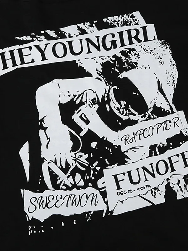 Camiseta de manga corta de calle