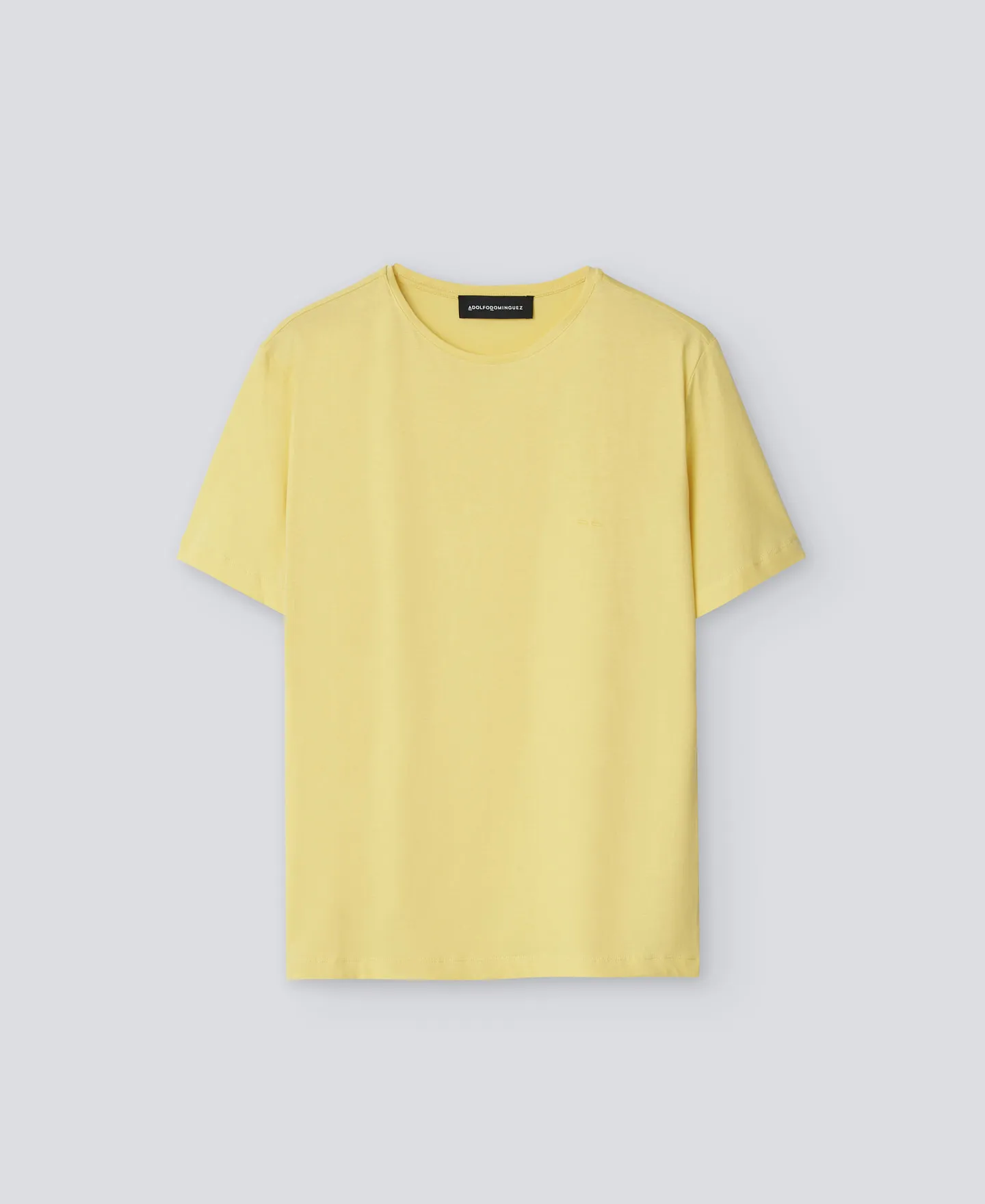 Camiseta regular fit en algodón hombre