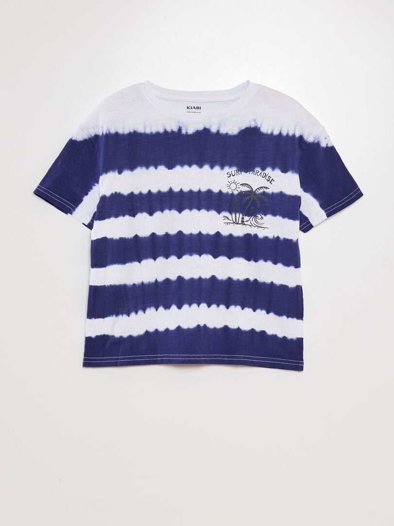 CAMISETA TIEDYE  AZUL