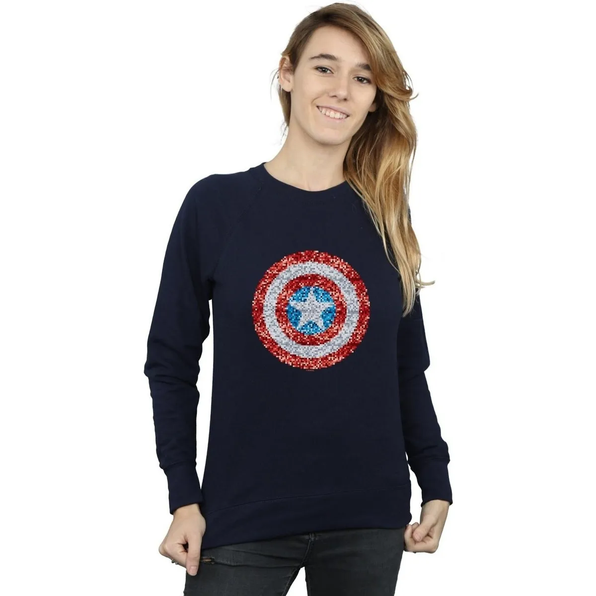 Captain America Pixelated Shield