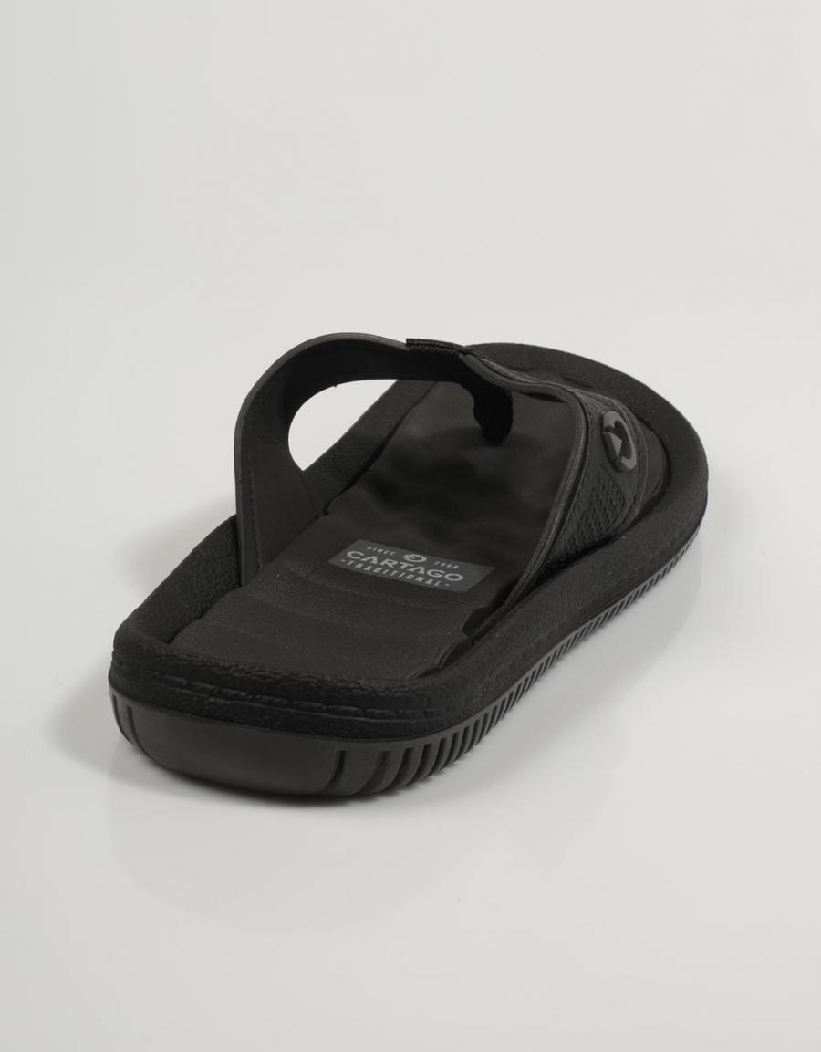  chanclas CARTAGO 11020 en Negro 82728
