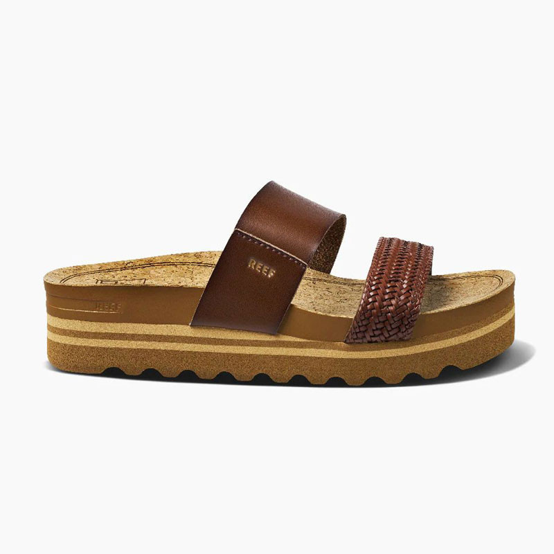 Chanclas Reef: W Cushion Vista Hi (Chocolate)