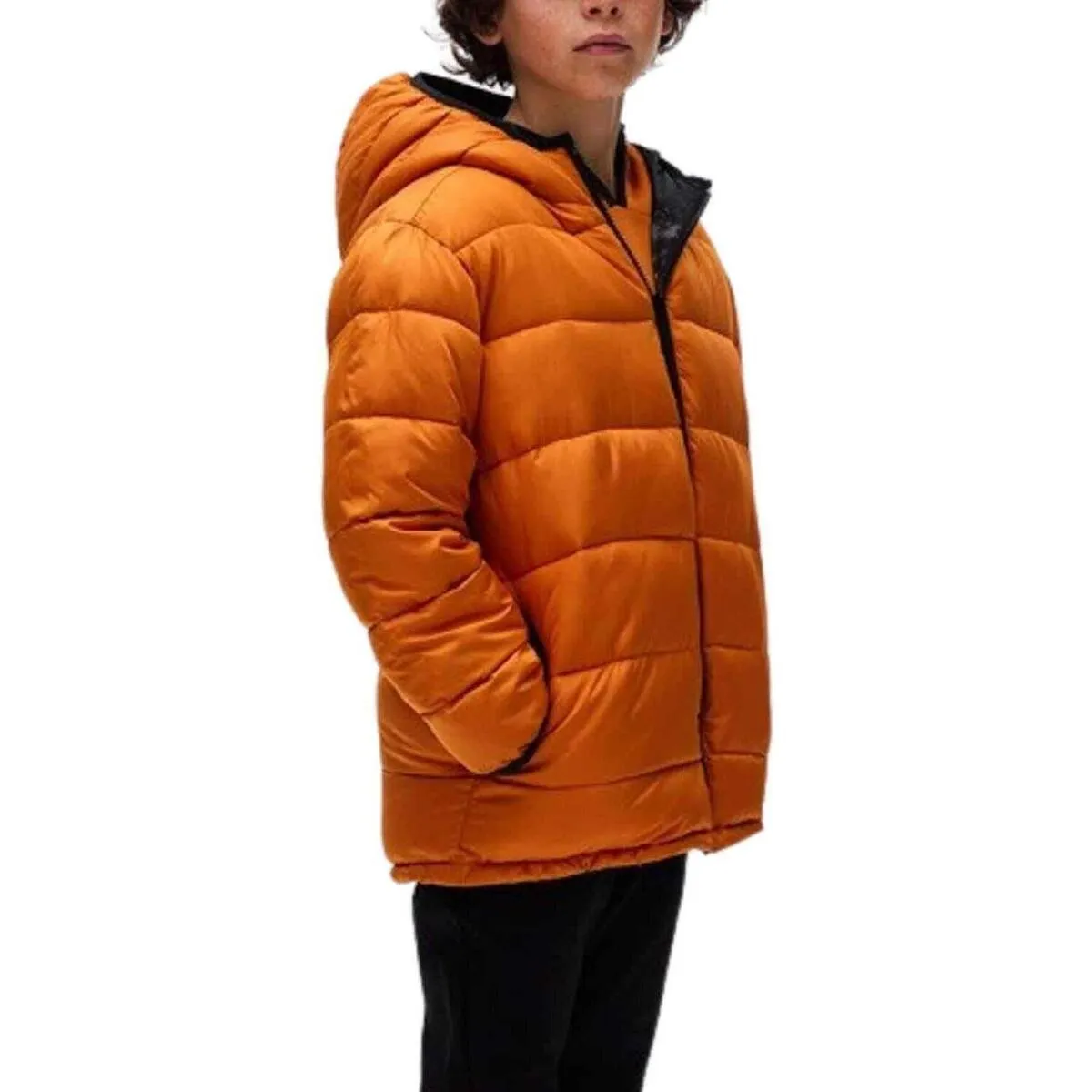 Chaqueton reversible estampad