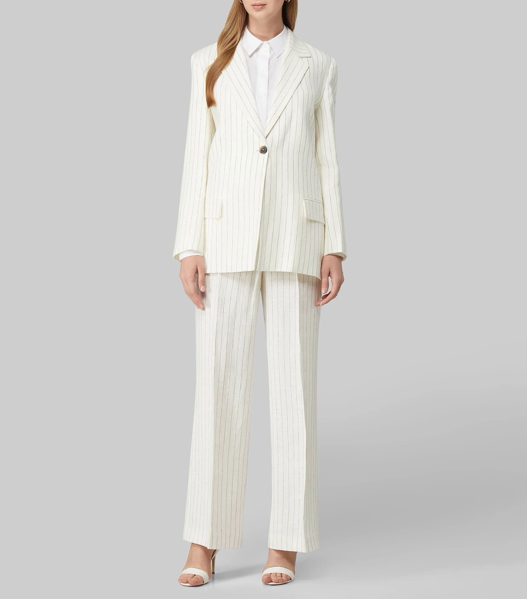 Chester & Peck Saco con rayas Mujer