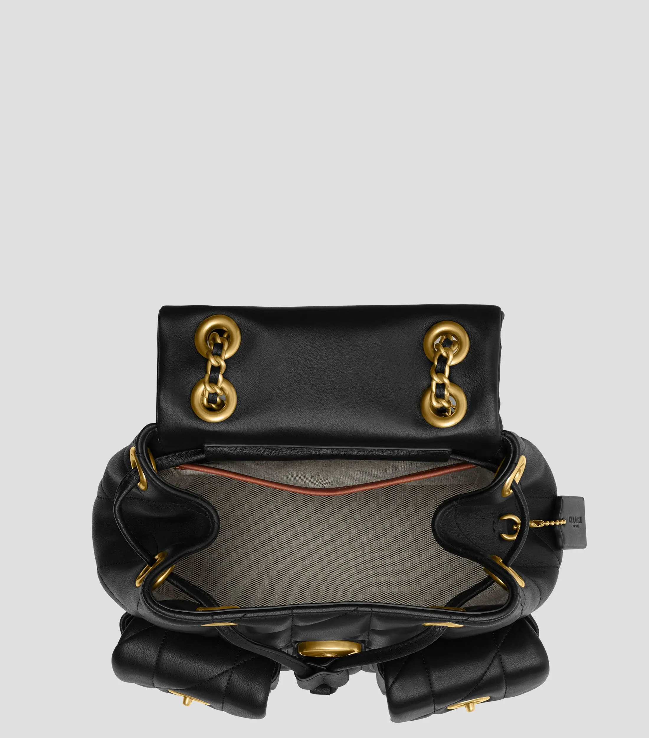 Coach Bolso Backpack Tabby en Piel Mujer