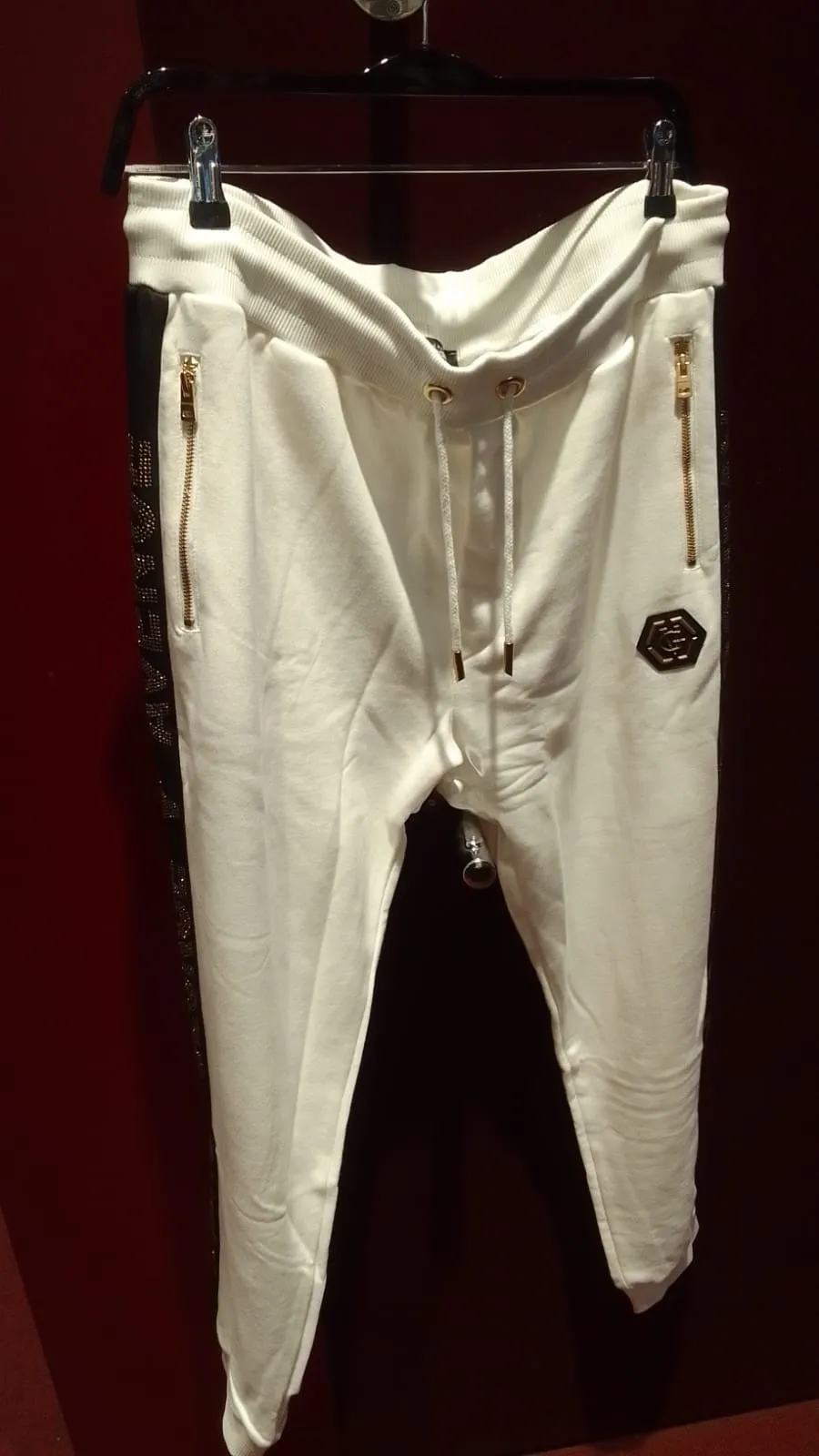 CONJUNTO GEORGE V  GV1012 WHT/GOLD