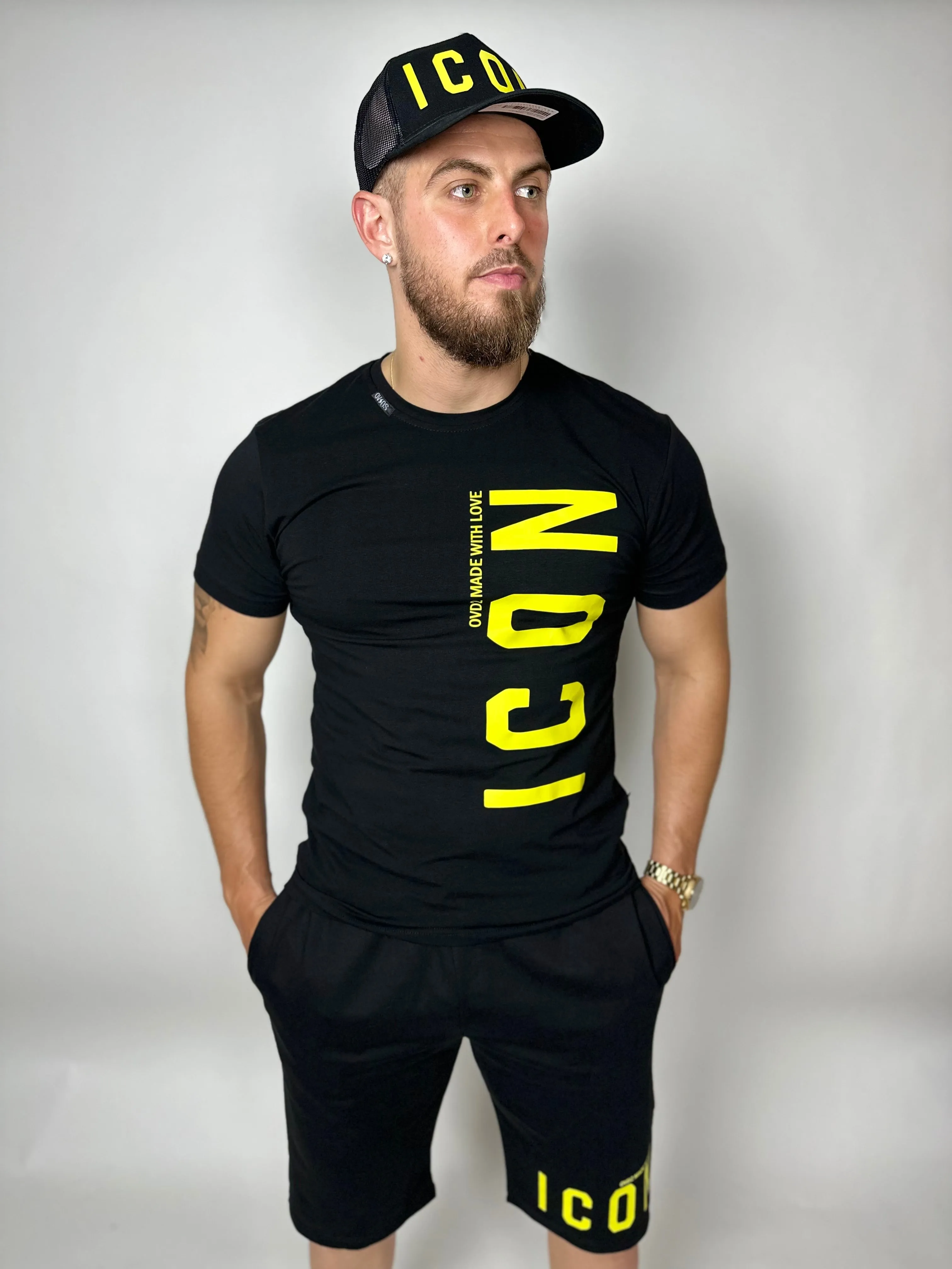 CONJUNTO OVDS  21088VERTI NEGRO/AMARILLO