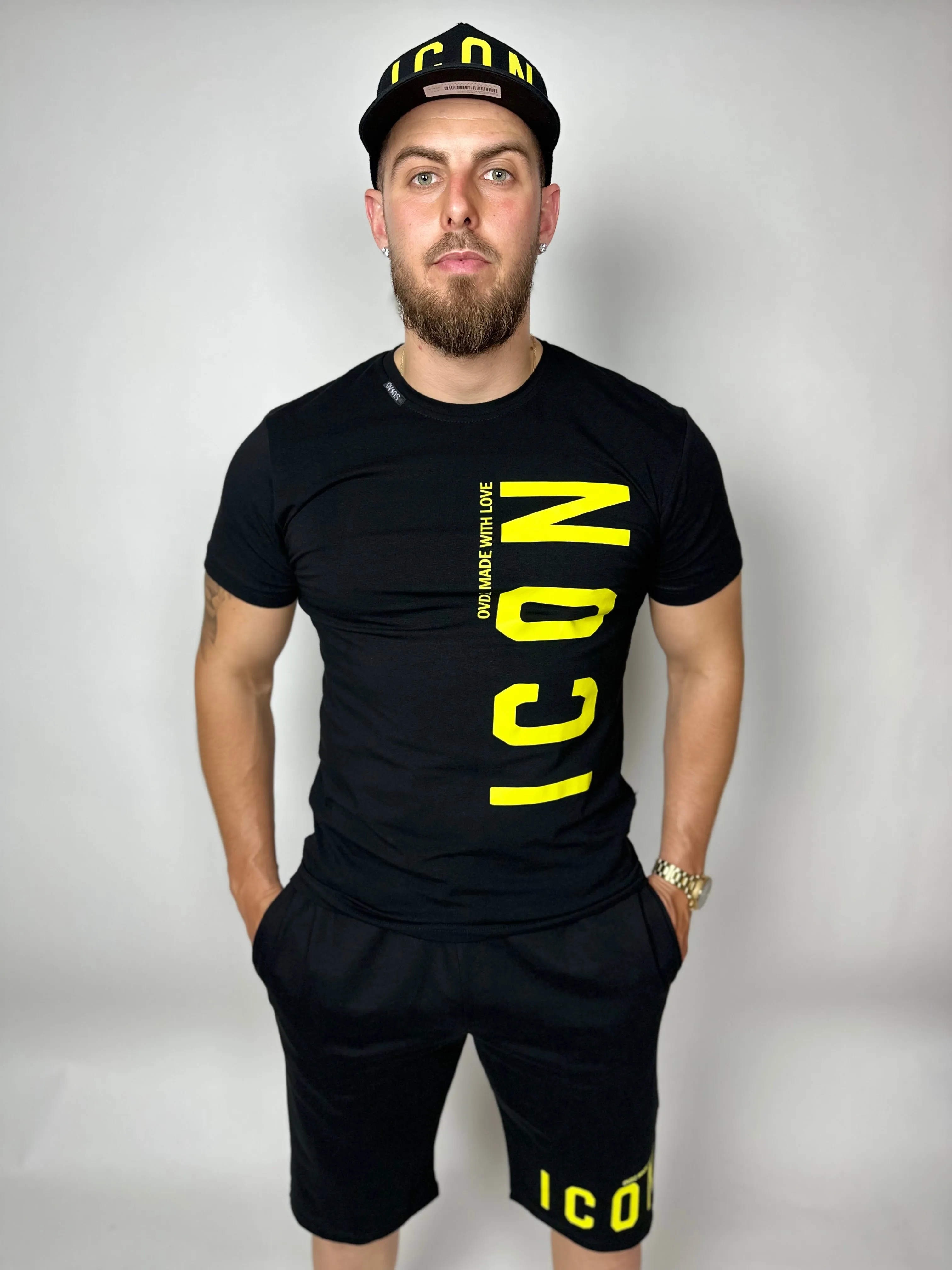 CONJUNTO OVDS  21088VERTI NEGRO/AMARILLO