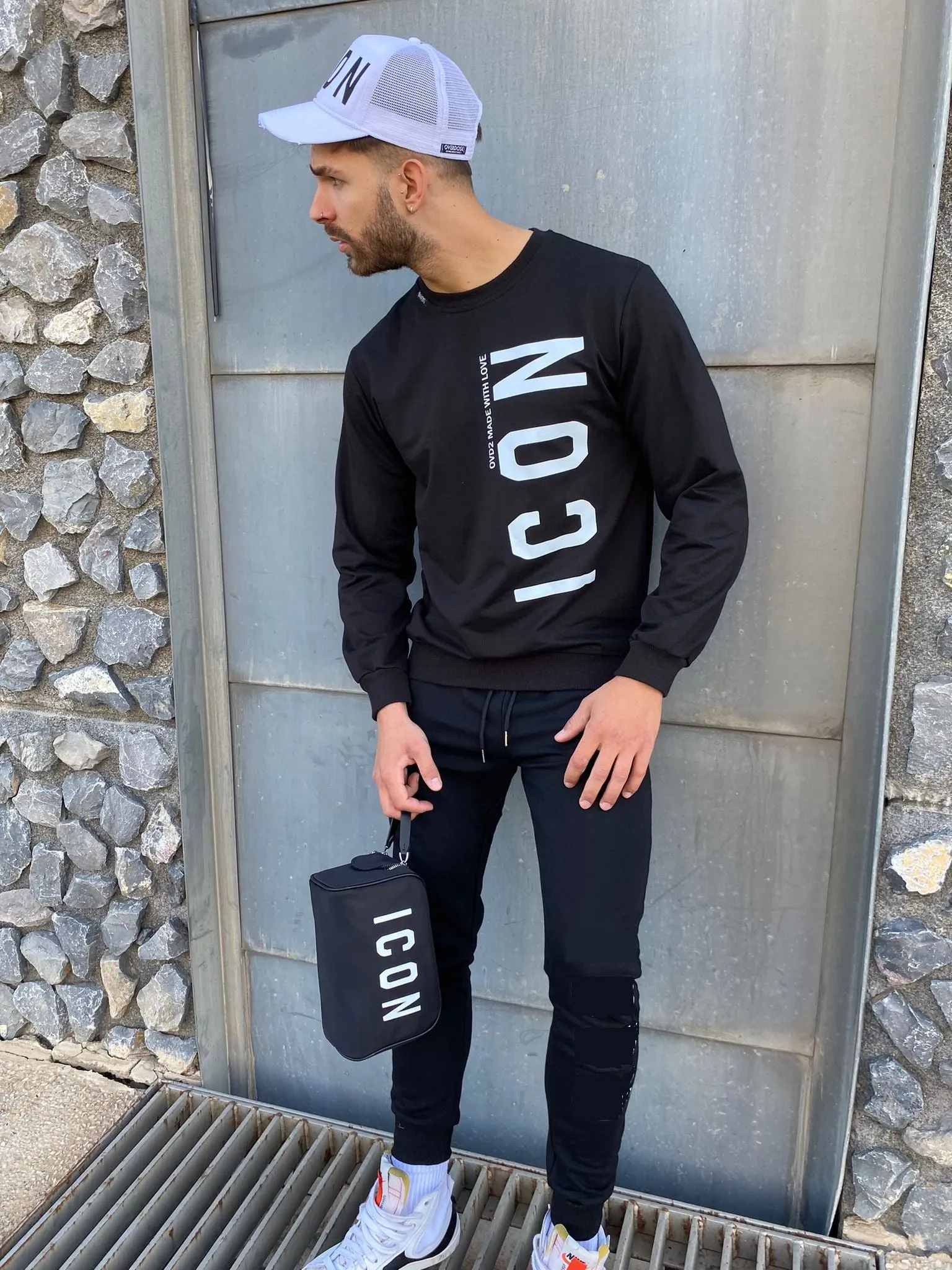 CONJUNTO OVDS  CHVERT NEGRO/BLANCO