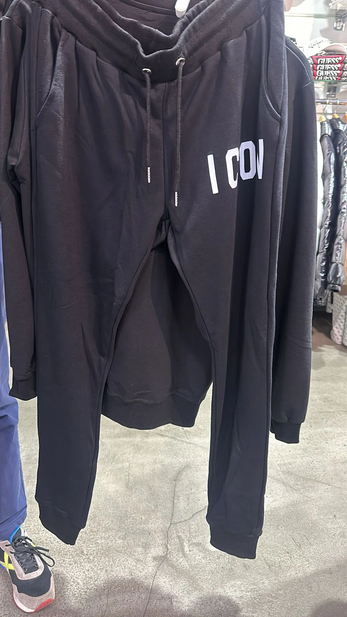 CONJUNTO OVDS  CHVERT NEGRO/BLANCO