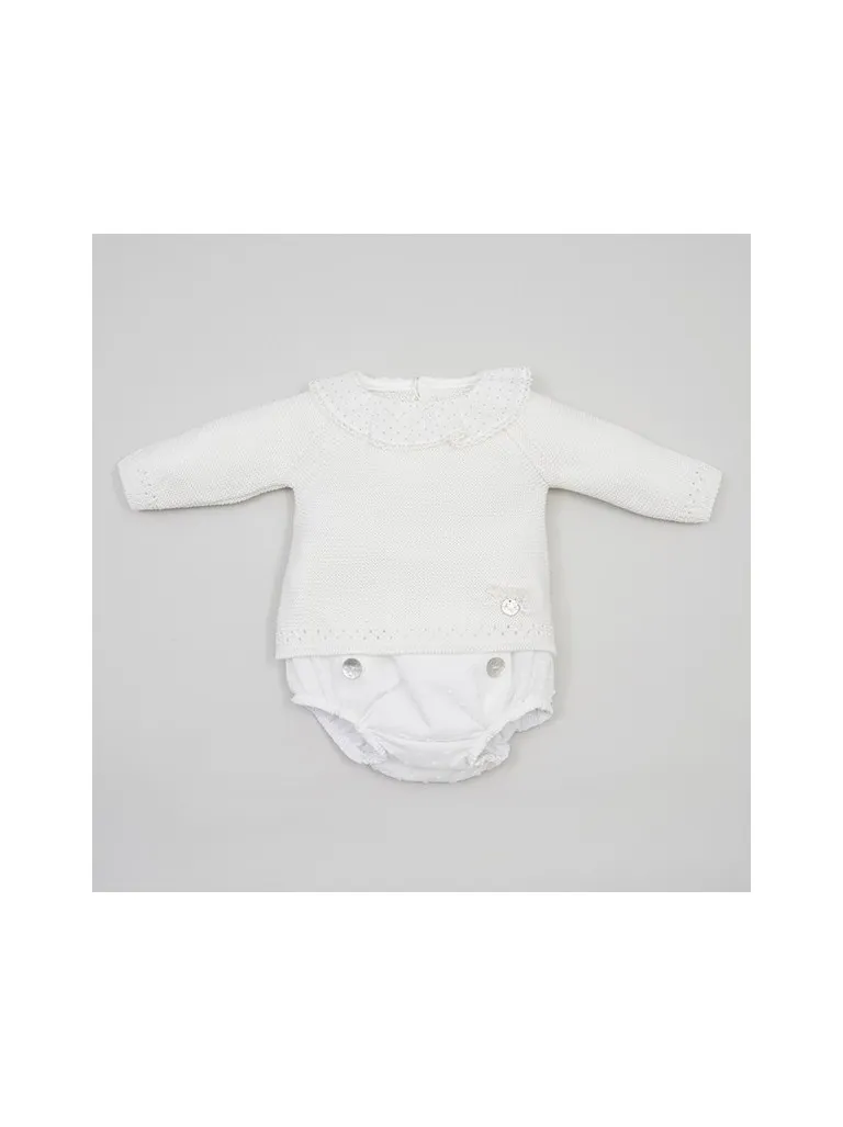 CONJUNTO RANITA CRUDO PIQUÉ