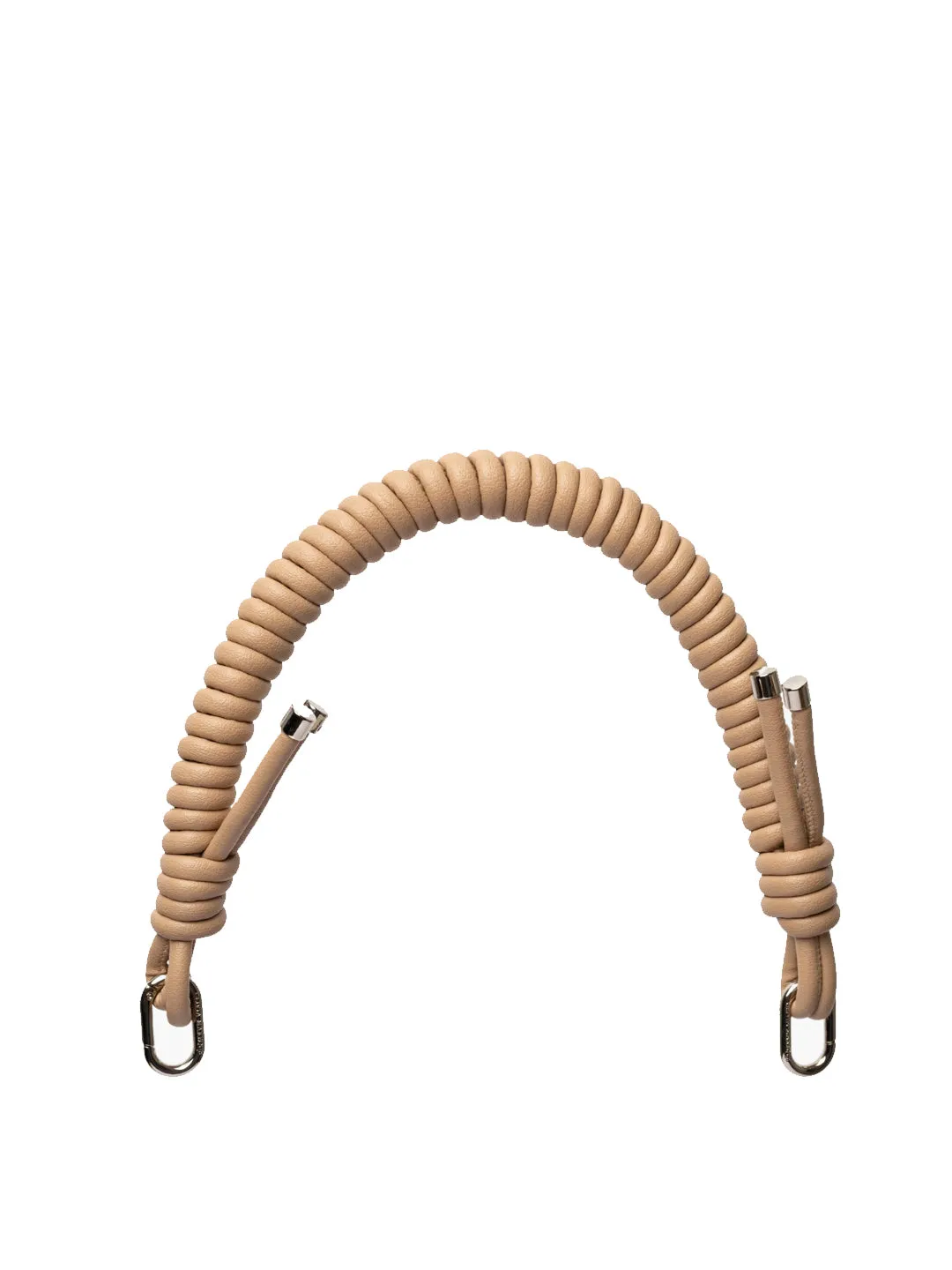 Correa rizada beige