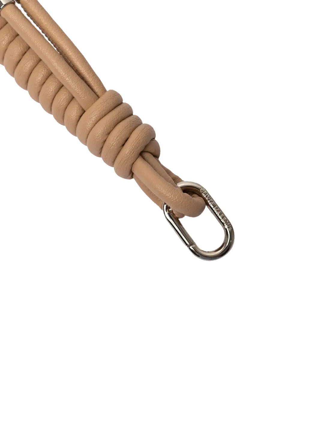 Correa rizada beige