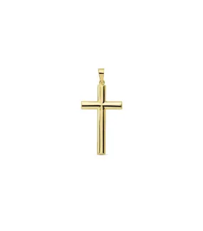 Croix lisse 18 K 29mm