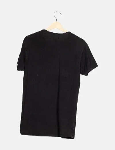 Emporio Armani Camiseta negra manga corta