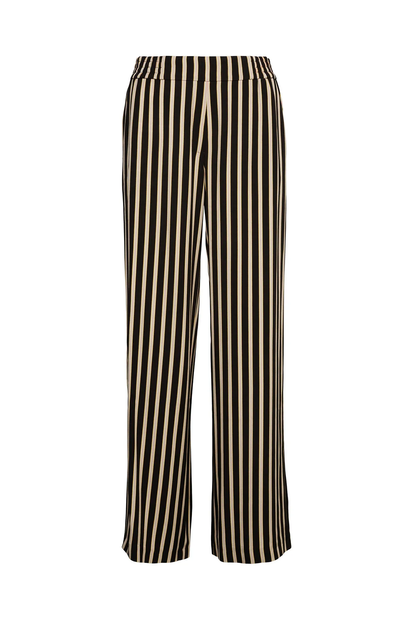 Esprit Pantalón rayas viscosa con ligero brillo