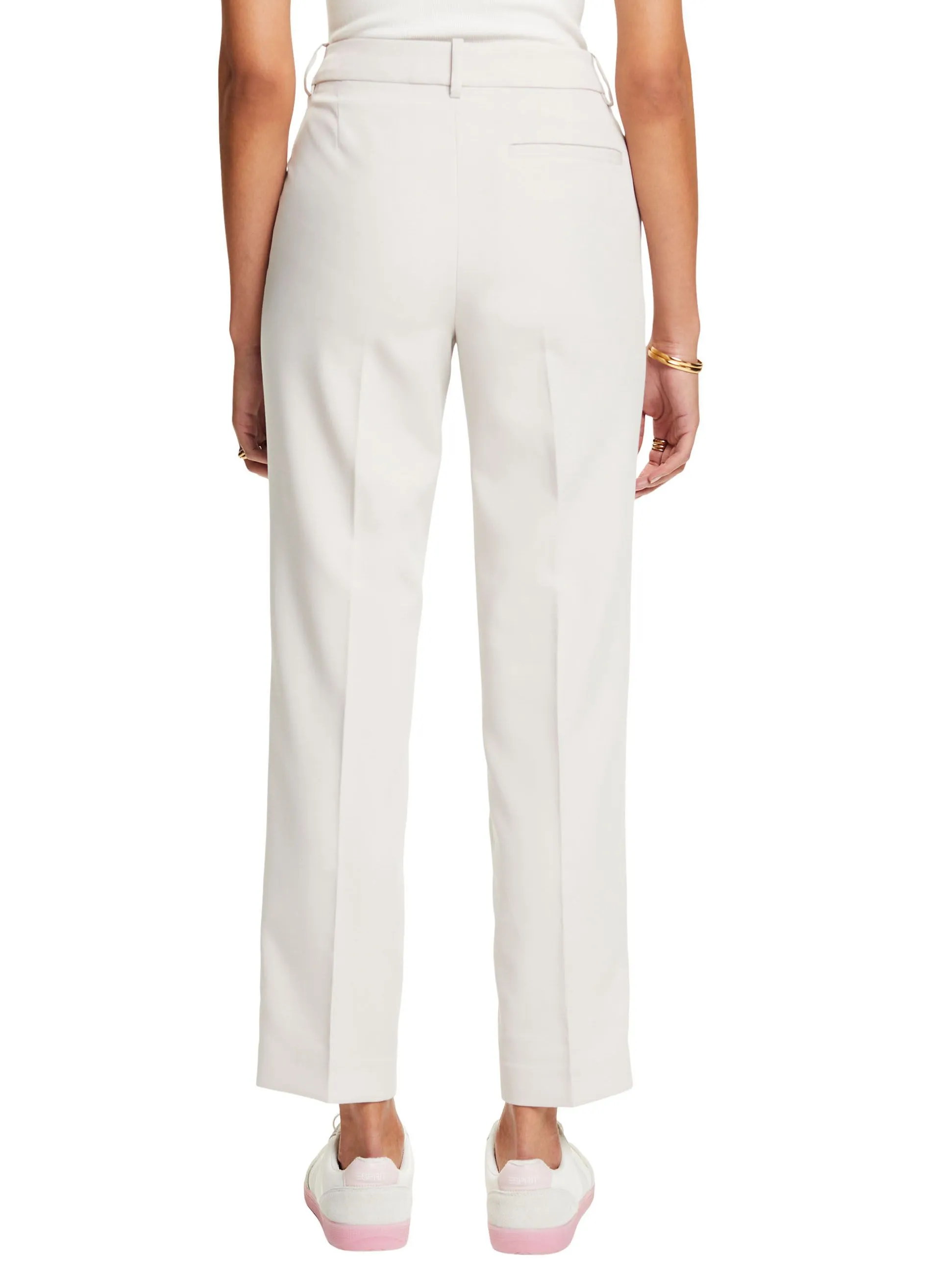 ESPRIT Pantalón recto en beige