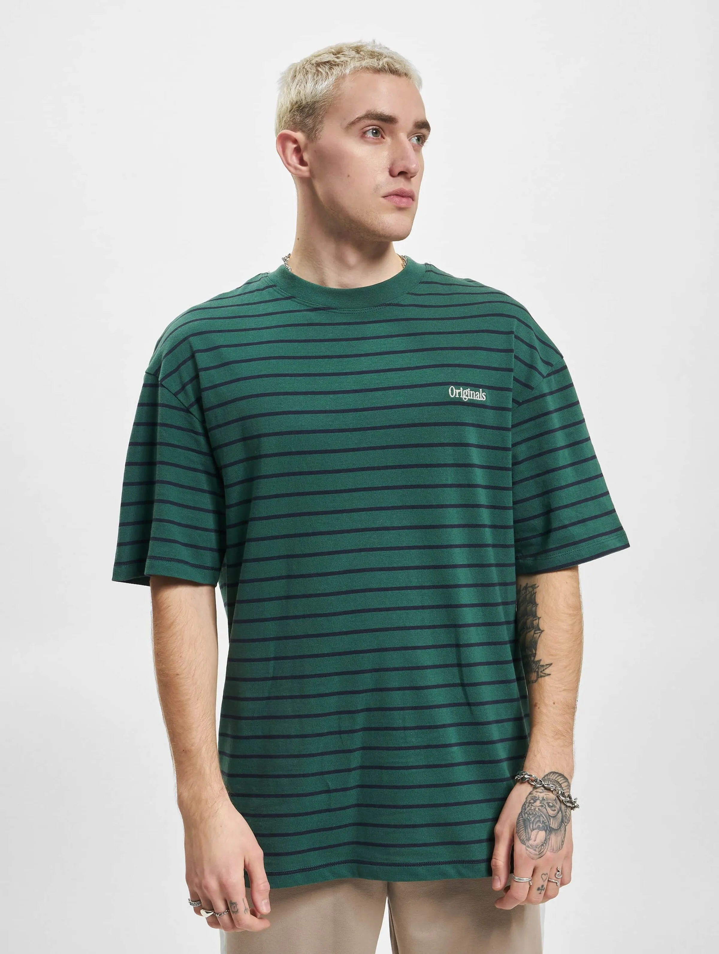 Jack & Jones Harlow Stripe Ringer Crew Neck