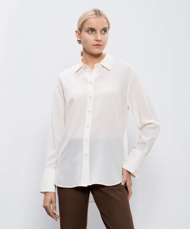 JOSEPH Beige silk blouse