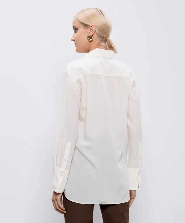 JOSEPH Beige silk blouse