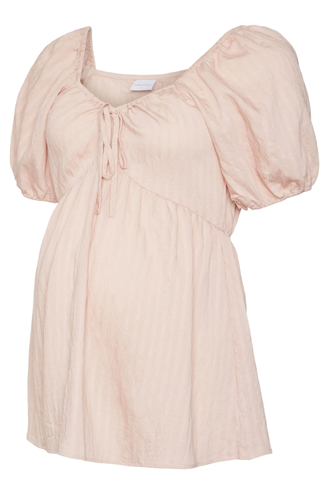 Mamalicious Top de manga corta abullonada maternity y lactancia