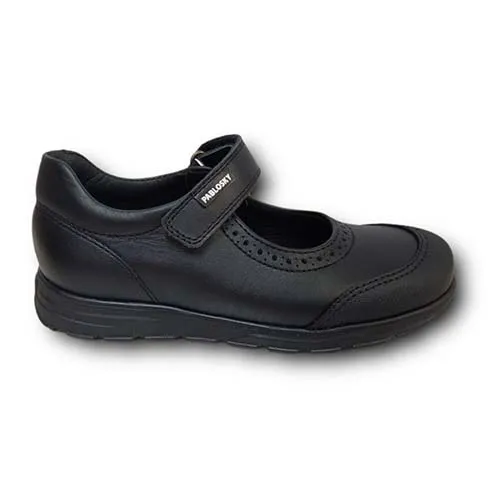 Merceditas Colegial Pablosky 334110 NEGRO CORDONETS