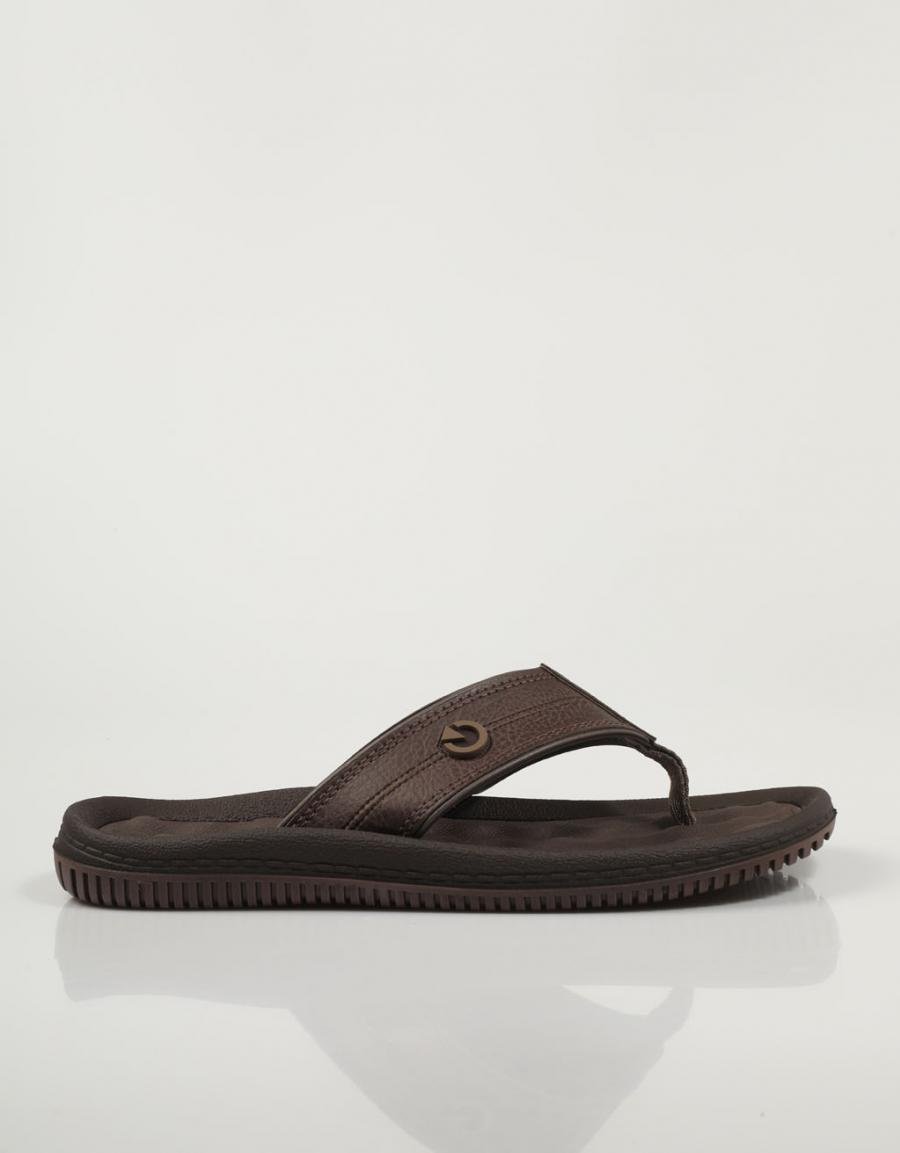  nu pieds CARTAGO 11020 - Fiji Iv Thong Ad en Maron 79382