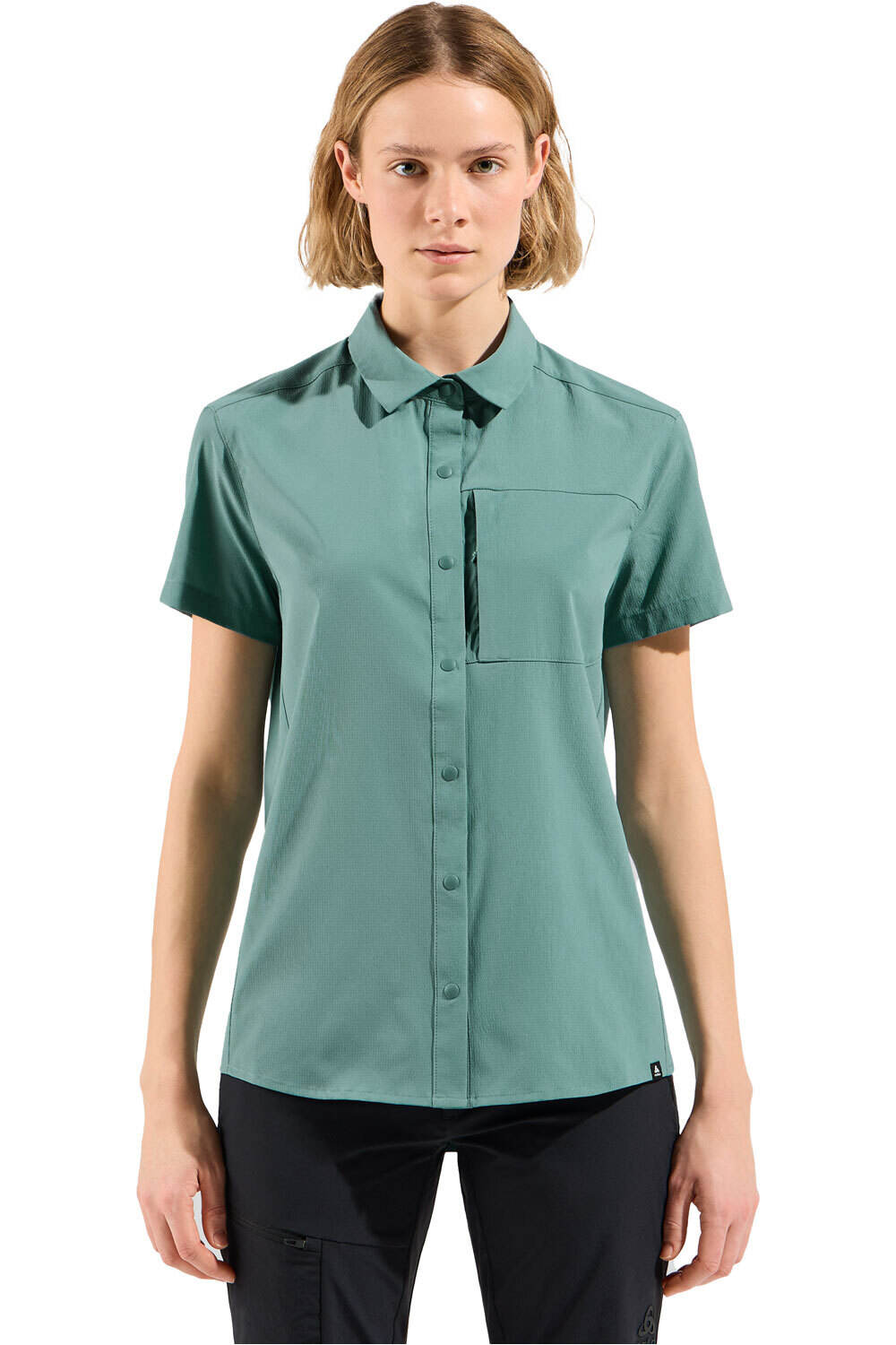 Odlo Shirt s/s ESSENTIAL Camiseta Montaña Manga Corta Mujer
