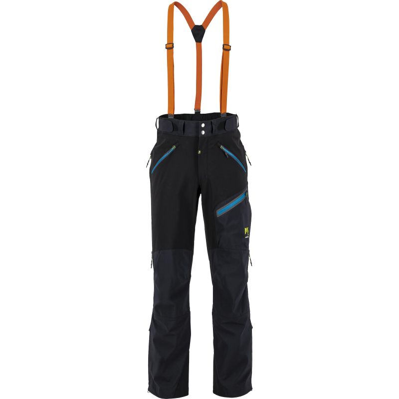 Pantalones de alpinismo para hombre Karpos Schiara Evo Pant (BLACK/BLUE JEWEL)