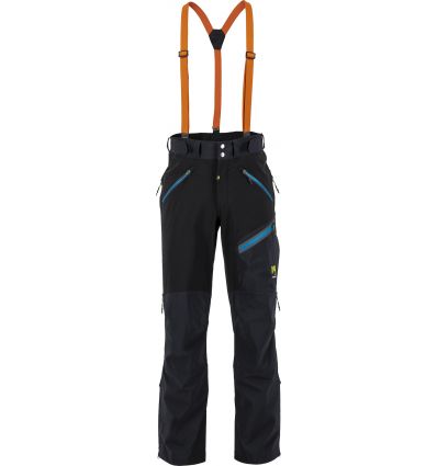 Pantalones de alpinismo para hombre Karpos Schiara Evo Pant (BLACK/BLUE JEWEL)