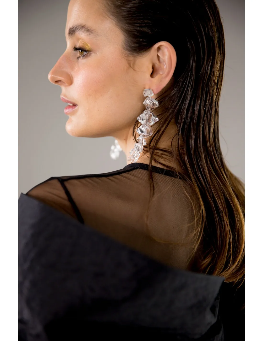 PENDIENTES CRISTAL