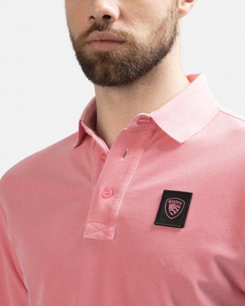 Polo Blauer 23SBLUT02347 Rosa
